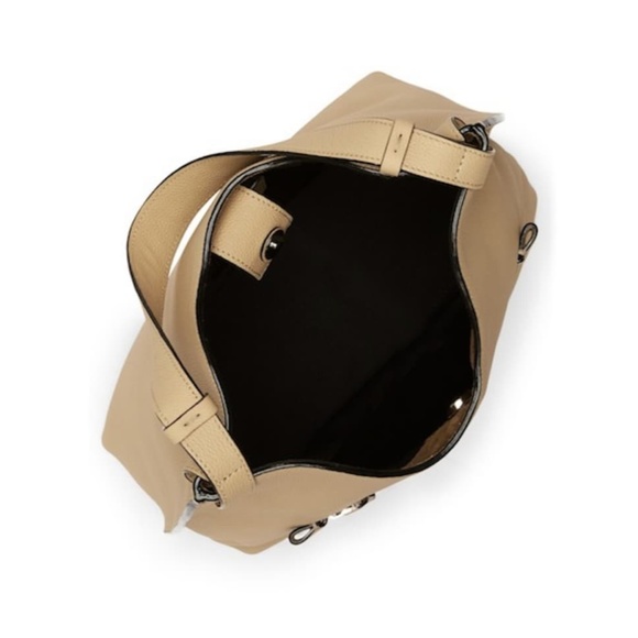 New Authentic Marc Jacobs Small Waverly Leather Hobo Bag Tan - Picture 3 of 7